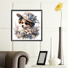 Load image into Gallery viewer, Diamond Painting - Full Round - Miss Dog and Miss Cat (40*40CM)
