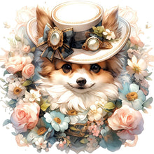 Load image into Gallery viewer, Diamond Painting - Full Round - Miss Dog and Miss Cat (40*40CM)
