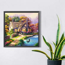 Load image into Gallery viewer, AB Diamond Painting - Full Round - country house (40*40CM)

