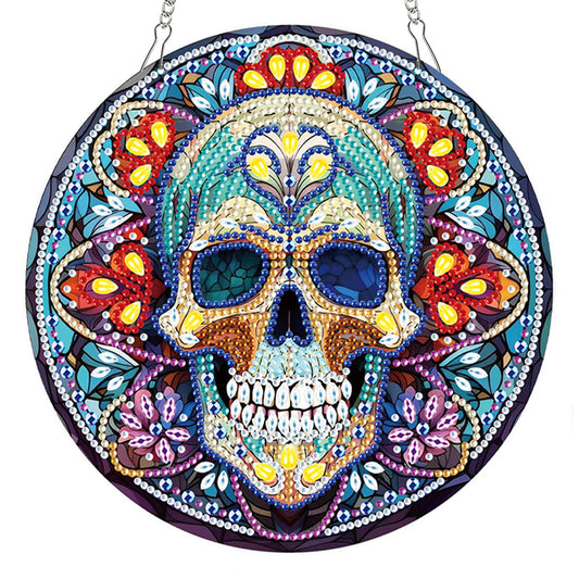Special Shaped Crystal Painting Wreath Kit Magic Cat Acrylic Peacock Flaming Cat
