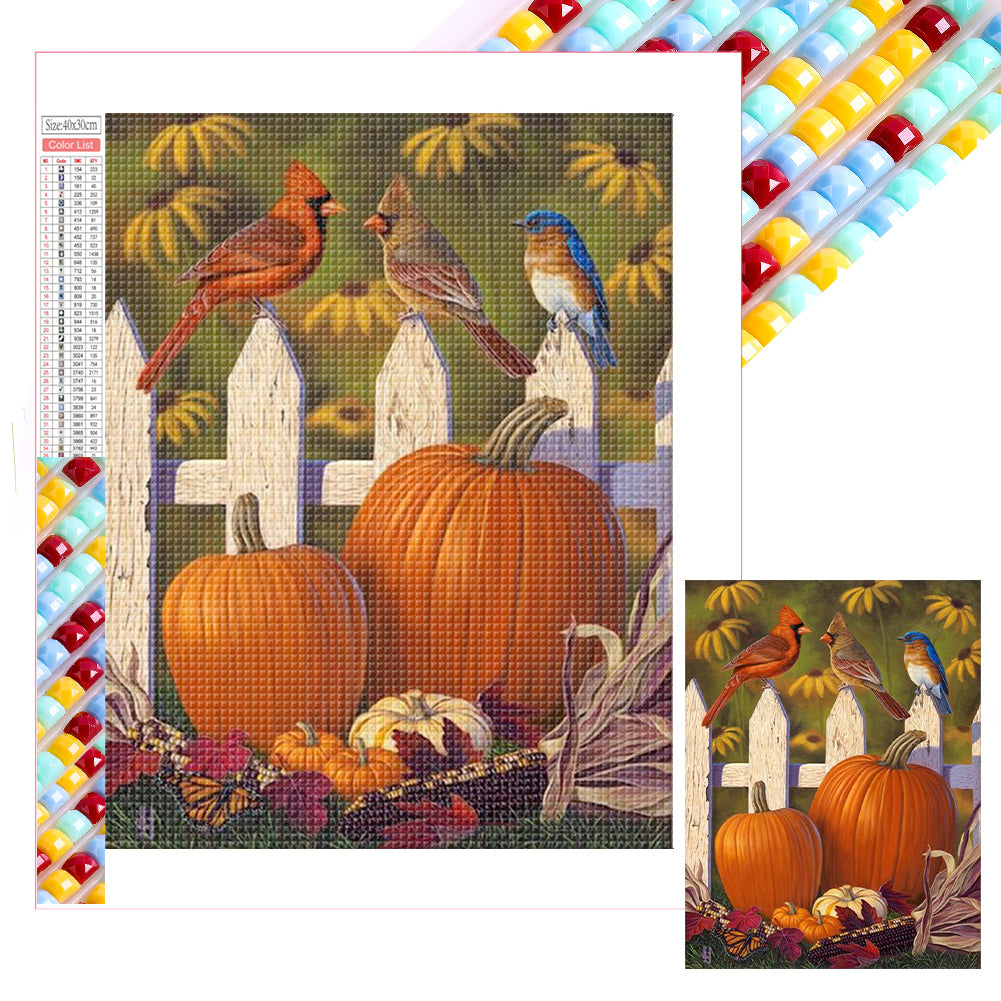 Diamond Painting - Full Square - pumpkin harvest (30*40CM)