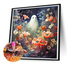 Load image into Gallery viewer, Diamond Painting - Full Round - Halloween wandering ghost (30*30CM)
