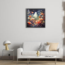 Load image into Gallery viewer, Diamond Painting - Full Round - Halloween wandering ghost (30*30CM)
