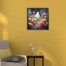 Load image into Gallery viewer, Diamond Painting - Full Round - Halloween wandering ghost (30*30CM)
