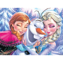 Load image into Gallery viewer, Diamond Painting - Full Round - Frozen Anna and Elsa (40*30CM)
