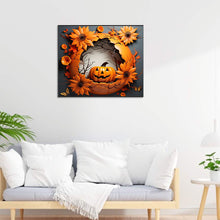 Load image into Gallery viewer, Diamond Painting - Full Round - Broken wall pumpkin (60*50CM)
