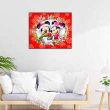Load image into Gallery viewer, Diamond Painting - Full Round - Christmas Mickey and Minnie gifts (60*50CM)
