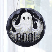 Load image into Gallery viewer, Double Sided Diamond Art Painting Diamond Painting Suncatcher (halloween ghost)
