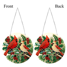 Load image into Gallery viewer, Double Sided Diamond Art Painting Diamond Painting Suncatcher (holly cardinal)
