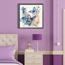 Load image into Gallery viewer, Diamond Painting - Partial Special Shaped - flowers butterfly (40*40CM)
