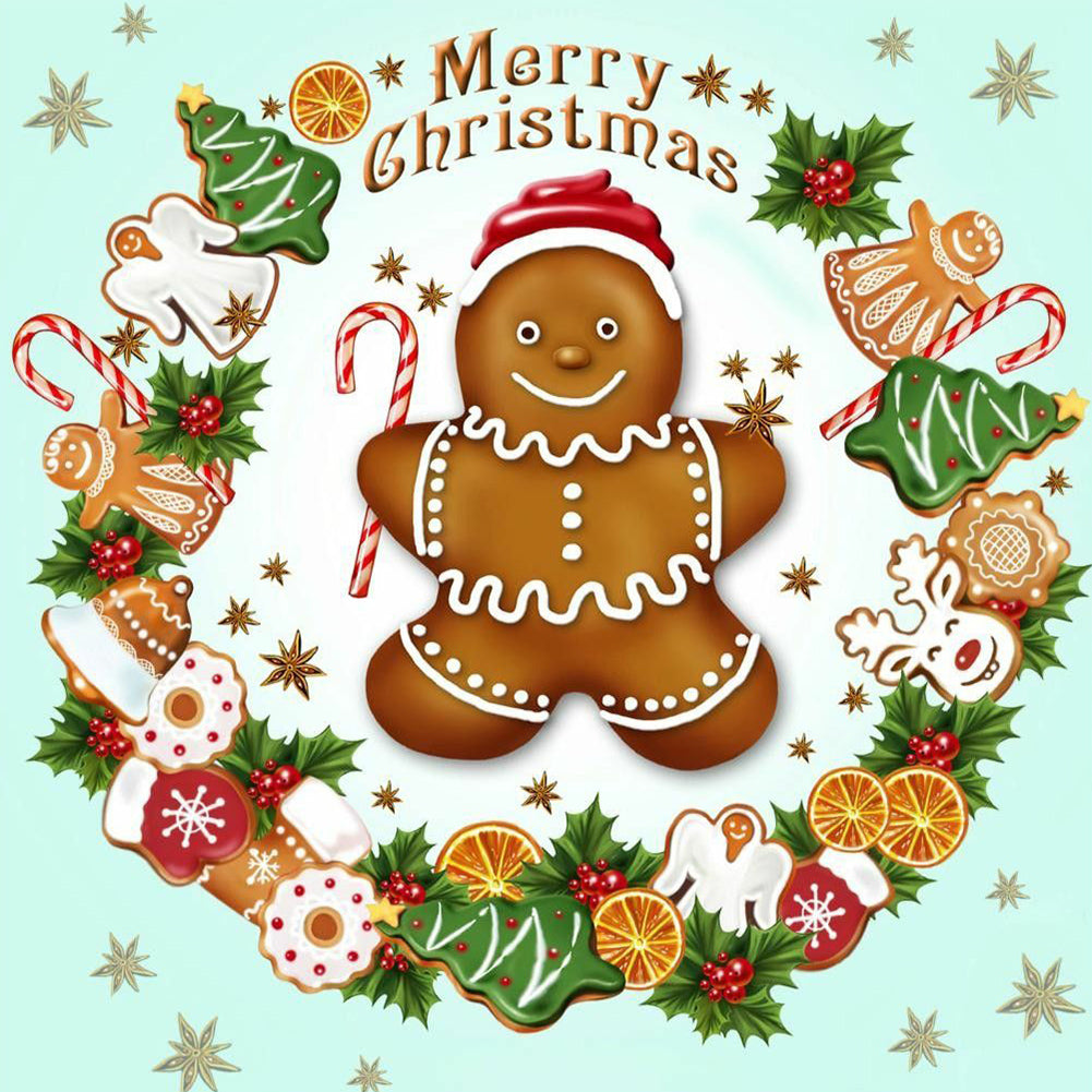 Diamond Painting - Full Round - Christmas elements (40*40CM)