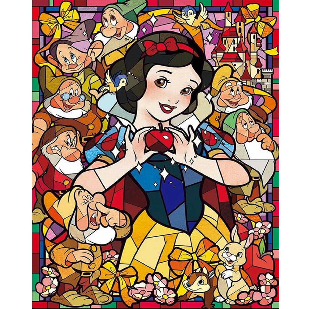 Diamond Painting - Full Round - snow White (40*50CM)
