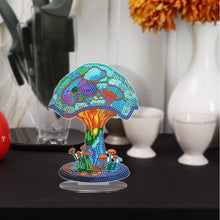 Load image into Gallery viewer, 4 PCS Diamond Art Table Decor Mushroom with Lights (Mushroom Snails Octopus #1)
