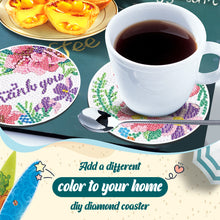 Load image into Gallery viewer, 8PCS Acrylic Round Diamond Painting Art Coaster Kit Diamond Painting DIY Coaster
