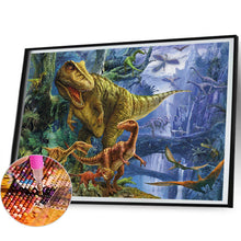 Load image into Gallery viewer, Diamond Painting - Full Round - Dinosaur (50*40CM)
