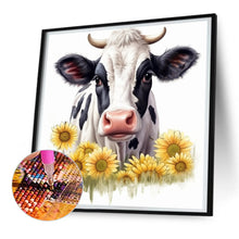Load image into Gallery viewer, Diamond Painting - Full Round - dairy cow (30*30CM)
