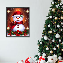 Load image into Gallery viewer, Diamond Painting - Full Round - Christmas snowman (30*40CM)
