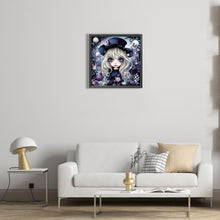 Load image into Gallery viewer, Diamond Painting - Full Square - Halloween little witch (40*40CM)
