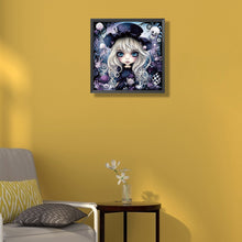 Load image into Gallery viewer, Diamond Painting - Full Square - Halloween little witch (40*40CM)
