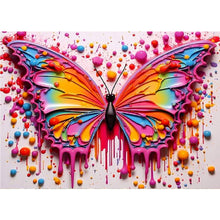 Load image into Gallery viewer, Diamond Painting - Full Square - Colorful butterflies (40*30CM)
