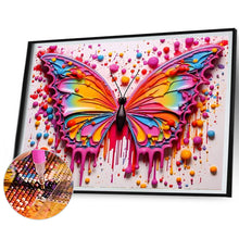 Load image into Gallery viewer, Diamond Painting - Full Square - Colorful butterflies (40*30CM)
