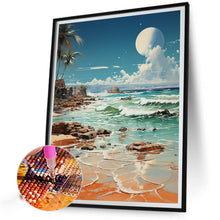 Load image into Gallery viewer, AB Diamond Painting - Full Round - sea view (40*50CM)

