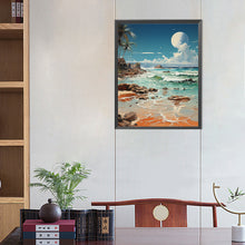 Load image into Gallery viewer, AB Diamond Painting - Full Round - sea view (40*50CM)
