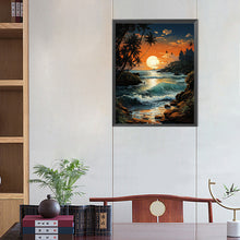 Load image into Gallery viewer, AB Diamond Painting - Full Round - sea view (40*50CM)
