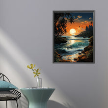 Load image into Gallery viewer, AB Diamond Painting - Full Round - sea view (40*50CM)
