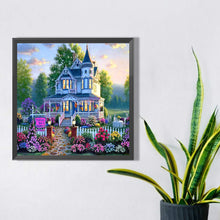 Load image into Gallery viewer, AB Diamond Painting - Full Round - garden house (40*40CM)
