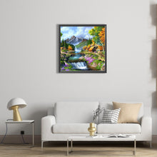 Load image into Gallery viewer, AB Diamond Painting - Full Round - garden house (40*40CM)
