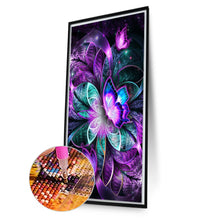 Load image into Gallery viewer, AB Diamond Painting - Full Round - fluorescent butterfly (40*70CM)

