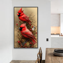 Load image into Gallery viewer, AB Diamond Painting - Full Round - cardinal (40*70CM)
