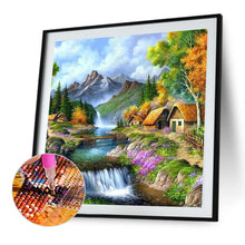 Load image into Gallery viewer, AB Diamond Painting - Full Square - garden house (40*40CM)
