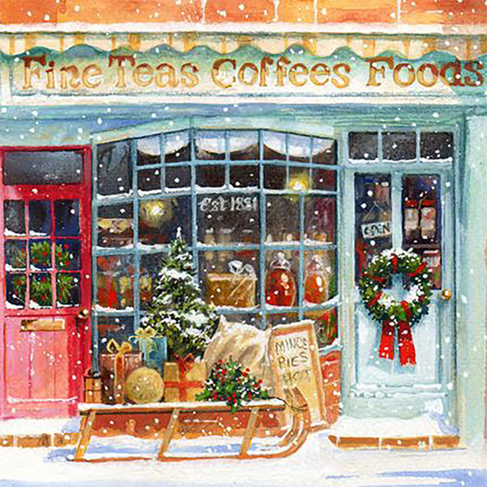 Diamond Painting - Full Round - food store (30*30CM)
