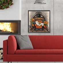 Load image into Gallery viewer, Diamond Painting - Full Round - Halloween scary pumpkin (30*30CM)
