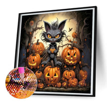 Load image into Gallery viewer, Diamond Painting - Full Round - Halloween scary pumpkin (30*30CM)
