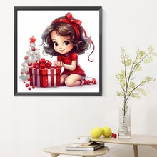 Load image into Gallery viewer, Diamond Painting - Full Round - gift little girl (30*30CM)
