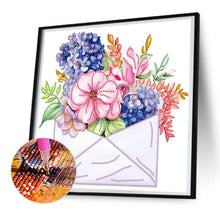 Load image into Gallery viewer, Diamond Painting - Partial Special Shaped - envelope (30*30CM)
