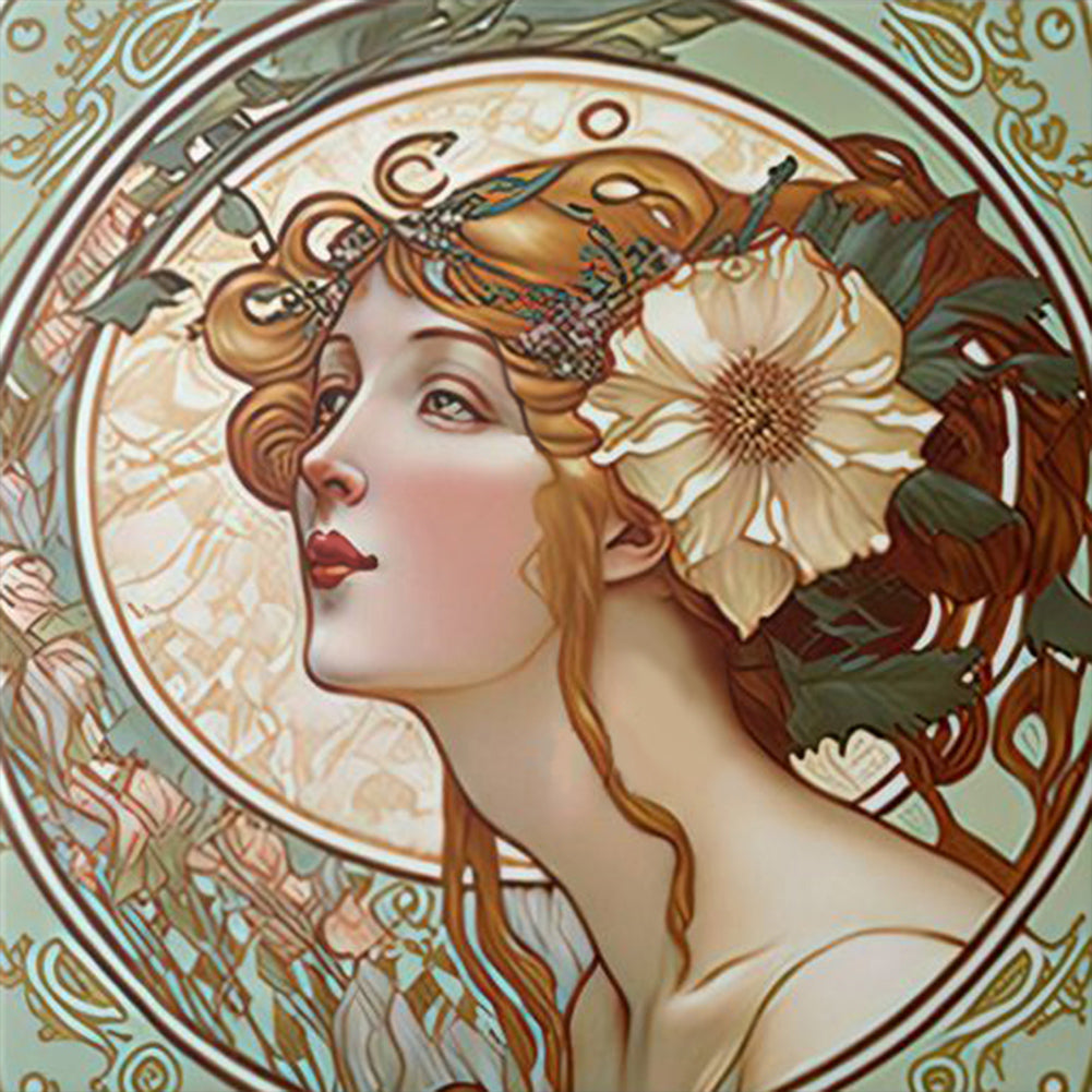 Diamond Painting - Full Round - Classical beauty (30*30CM)