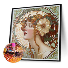 Load image into Gallery viewer, Diamond Painting - Full Round - Classical beauty (30*30CM)
