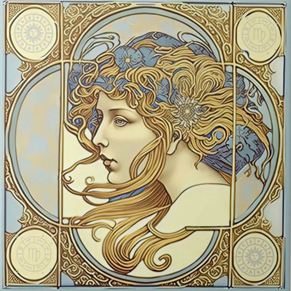 Diamond Painting - Full Round - Classical beauty (30*30CM)