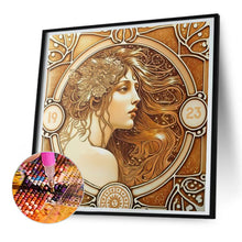 Load image into Gallery viewer, Diamond Painting - Full Round - Classical beauty (30*30CM)
