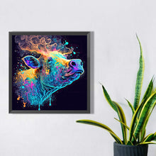 Load image into Gallery viewer, Diamond Painting - Full Square - Colorful animals-cow (30*30CM)
