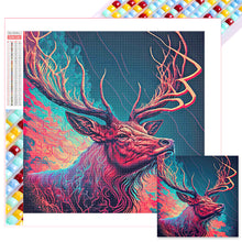 Load image into Gallery viewer, Diamond Painting - Full Square - Colorful animals - deer (30*30CM)
