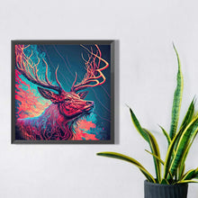 Load image into Gallery viewer, Diamond Painting - Full Square - Colorful animals - deer (30*30CM)
