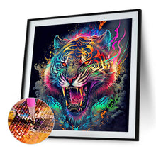 Load image into Gallery viewer, Diamond Painting - Full Square - Colorful animals-tiger (30*30CM)
