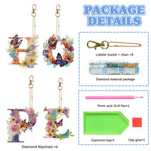 Load image into Gallery viewer, Double Sided Full Drill Keyring for Beginners Birthday Crafting Home Party Decor
