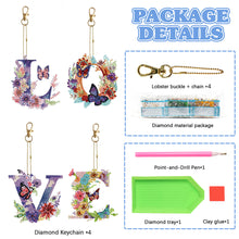 Load image into Gallery viewer, Double Sided Full Drill Keyring for Beginners Birthday Crafting Home Party Decor
