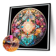 Load image into Gallery viewer, Diamond Painting - Full Round - Glass kaleidoscope (30*30CM)

